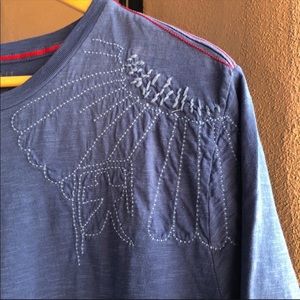 Lucky Brand // Men’s Embroidered Graphic T-Shirt